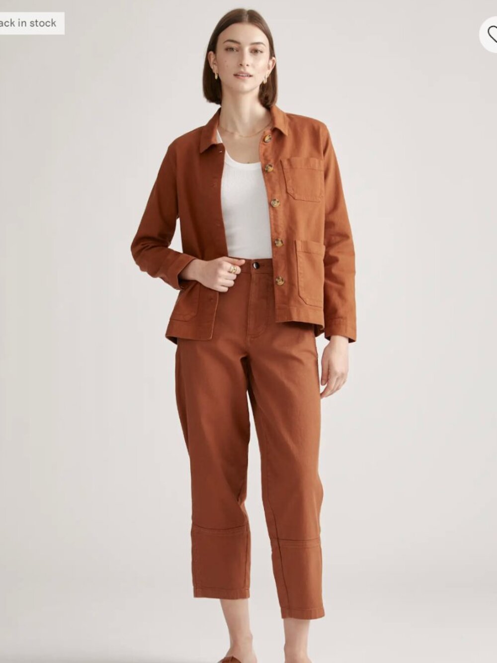 Quince chore jacket – size S